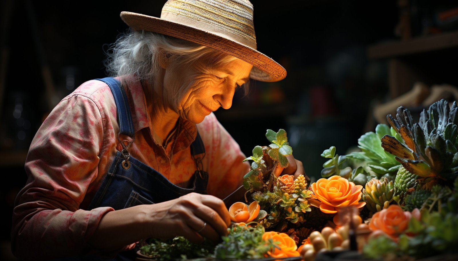 senior gardening